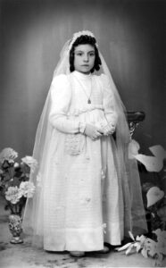 Gent d'Alforja; primera comunió Josefina Àvila i Mariner (1933-2015)