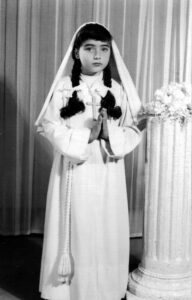 Gent de la Segarra (1a comunió); Ma. Teresa Llorenç i Boldú (1955)