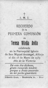 Gent d'Alforja (Vilella-Àvila)