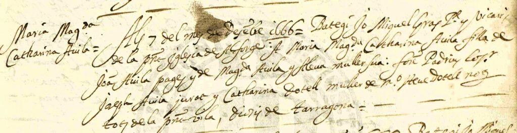 Genealogia d'Alforja