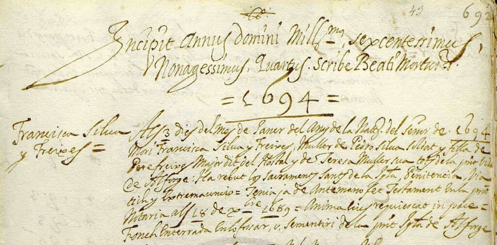 Genealogia d'Alforja
